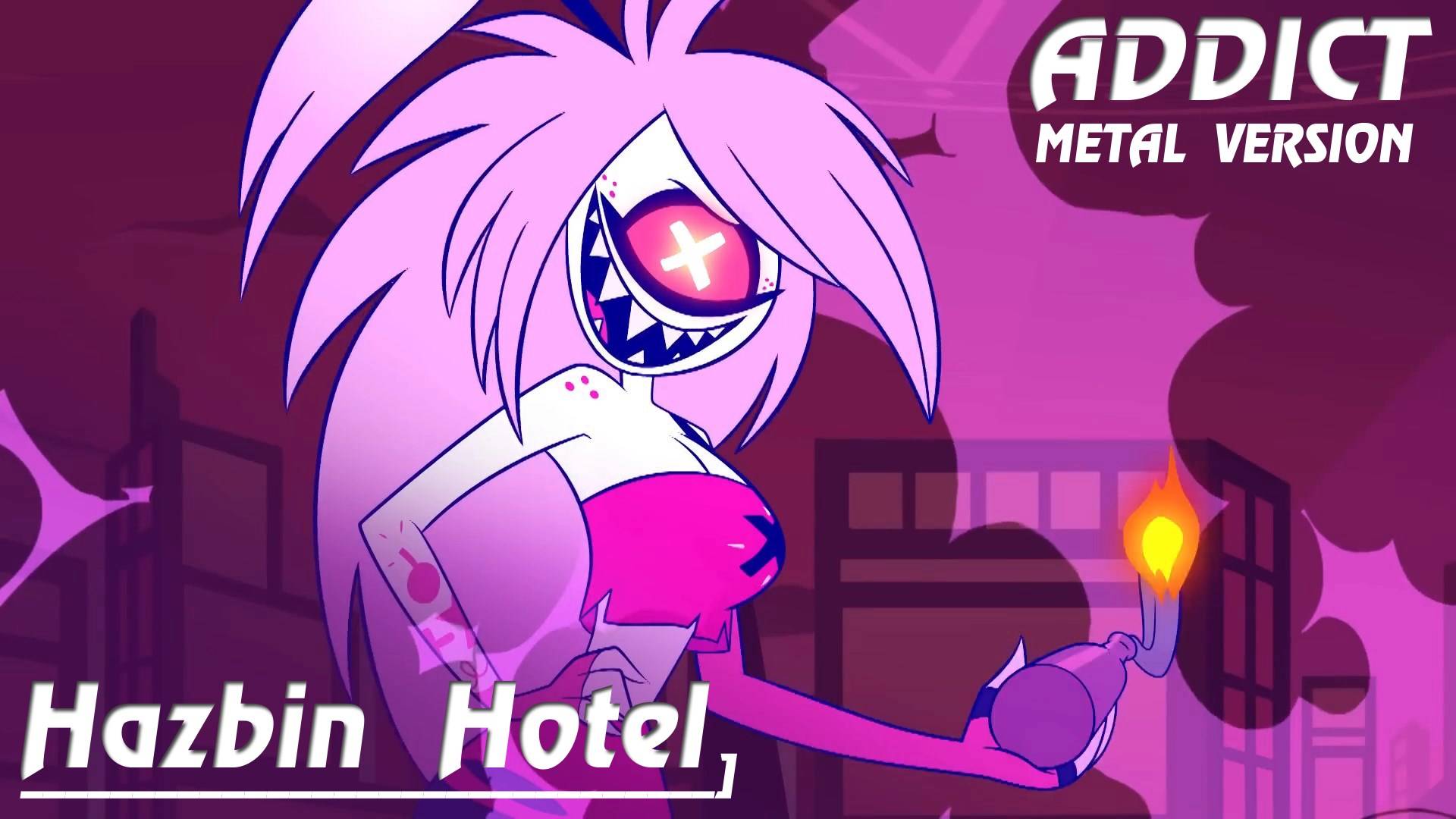 ADDICT - HAZBIN HOTEL (На Русском by Gar Zoul) Metal Version смотреть онлайн