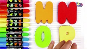 Обучающие видео для малышей! Яркие Карандаши для Детей - Рисуем Буквы!