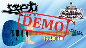 Электрогитара JET JS-480 TBL (JS-1000 Q TBL) - демонстрация звучания