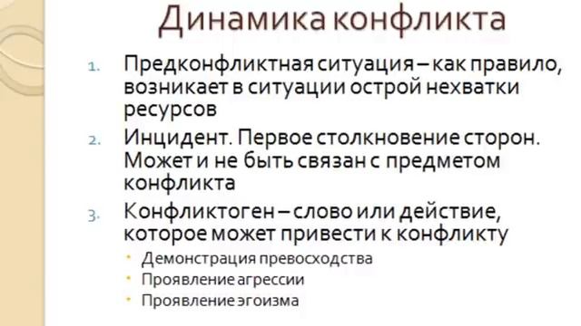 Алгоритм решения конфликтов