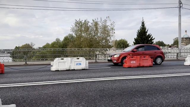 Начался новый этап ремонта моста через Тверцу