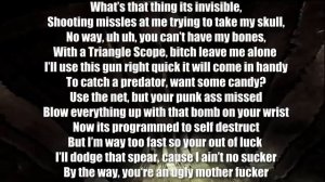 ALIENS VS PREDATOR ROCK RAP | TEAMHEADKICK (Lyrics)