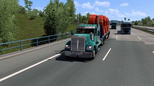Kenworth W990 версия 1.0 для Euro Truck Simulator 2 (v1.51.x)