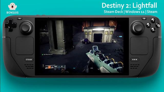Destiny 2: Lightfall on Steam Deck