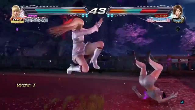 TEKKEN 7 Villansyko (Lili) vs EDU-LONELY (Asuka) BL lobby matches #4 смотреть онлайн