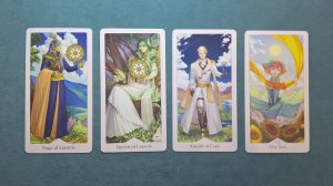 Карты Таро. Распаковка и краткий обзор карт "Таро Небесного цветения" 2022 👍