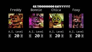 FNaF 1 - 4/20 Mode Completed!