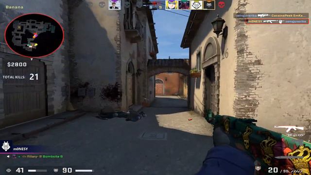 🔥 G2 m0NESY (39-14) (inferno) HIGHLIGHTS @ FACEIT 5V5 RANKED LVL 10 / CSGO POV / Apr 8, 2023