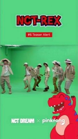 NCT DREAM SPOILER ALERT🌶🔥 | NCT DREAM x Pinkfong | Dino A to Z Behide the scenes | #shorts