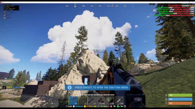Disarray cheating pt 2 | OP Silent aim | Rust |