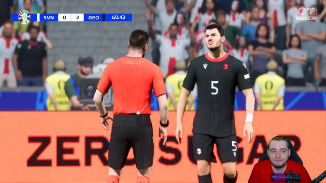 EURO 2024 СЛОВЕНИЯ - ГРУЗИЯ ЧЕМПИОНАТ ЕВРОПЫ ФИНАЛ FC 24