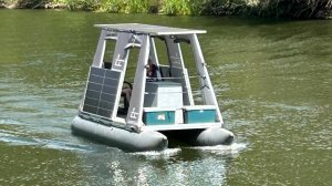 Отчёт по испытаниям катамарана на солнечных батареях