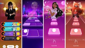 Wednesday Addams vs Frozen Elsa vs Encanto Esbela vs Turning Red Melin - Elsa Disney Princesses