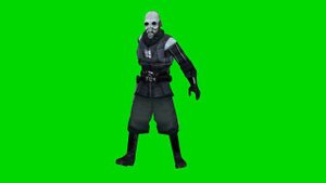 Half-Life 2 metrocop and strider animations - HD chroma key footage