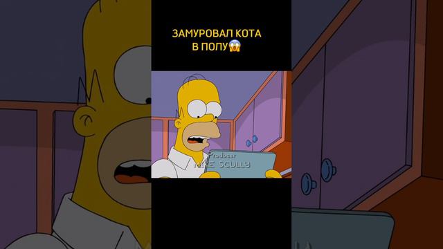 Замуровал кота в полу😱