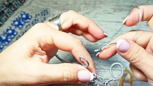 Мастер класс по браслету фриволите "Рандеву" 4 часть