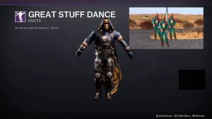 Destiny 2 Emote - Great Stuff Dance