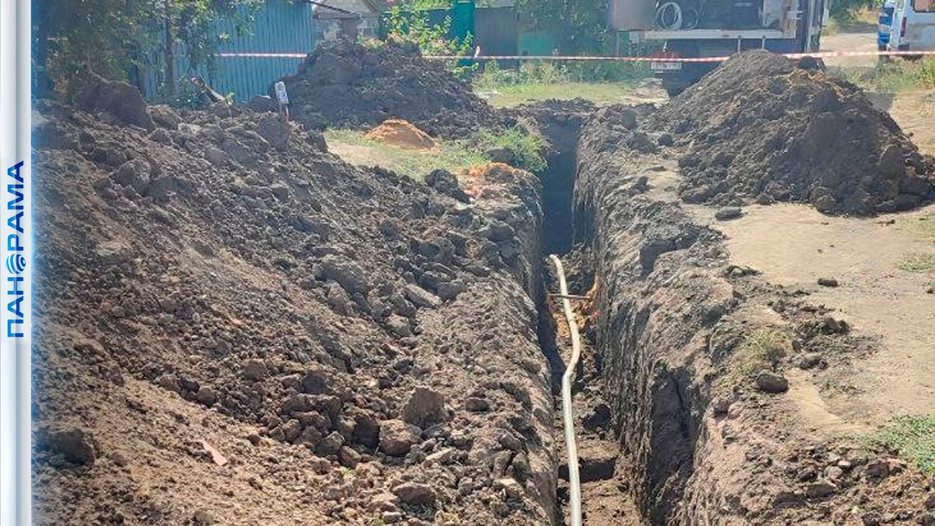 Харцызск будет стабильно обеспечен водой! Шеф-регион и "Вода Донбасса" меняют участок водовода