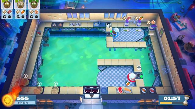 Overcooked 2. Kevin 2 Night of the Hangry Horde. 4 stars.