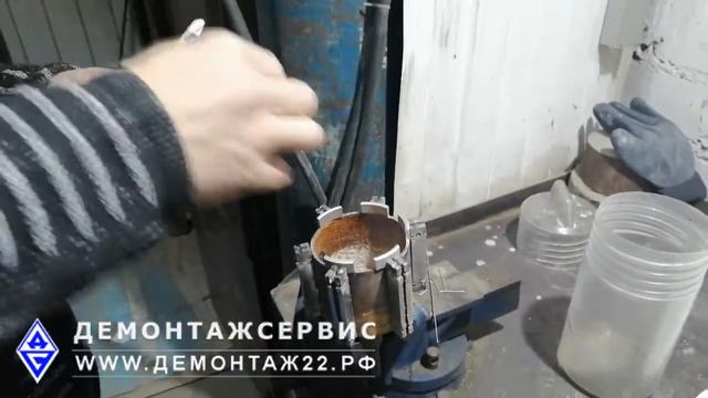 Восстановление алмазной коронки для подрозетников.