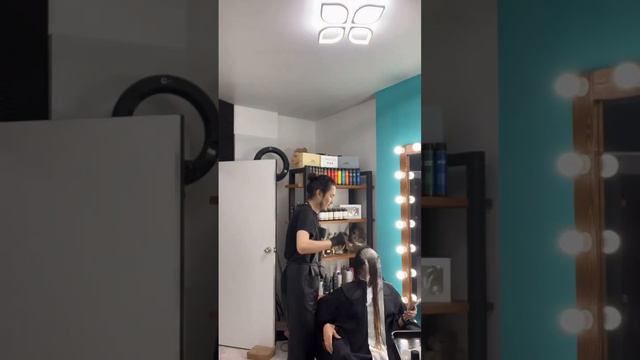 “Седина как техника” Ссылка на семинар в описании канала ✅#обучениепарикмахеров #окрашиваниеседины