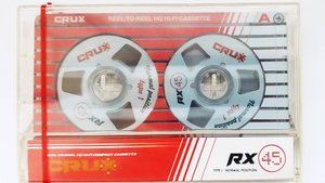Аудиокассета Crux RX 45 с катушками (бобинками)