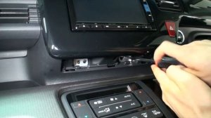Снятие магнитолы Honda stepwgn rp3 2016