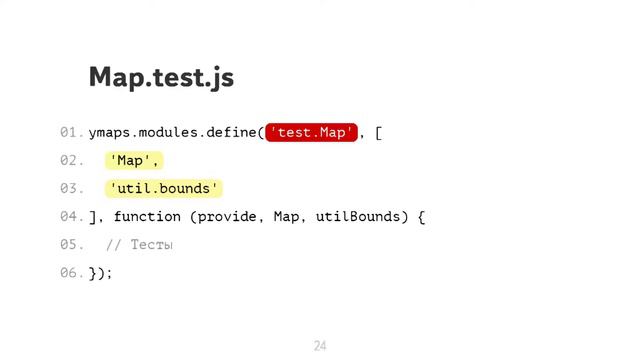О тестировании JS API Яндекс.Карт / Денис Хананеин (Яндекс)