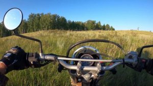 На Suzuki Djebel 200 вдвоём. Часть 1. Полевые дороги. 06.07.2021 г.