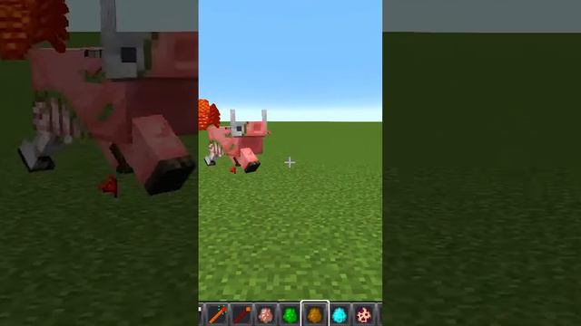 Zoglin vs Wheatbug in Minecraft