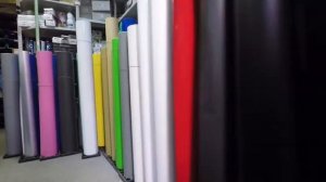 Самоклеющиеся пленки для рекламы и транспорта