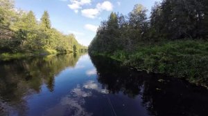 Рыбалка сплавом. река Березайка.