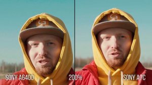 Снимаем S LOG на кропе и на полном кадре | Sony a6400 vs Sony a7c