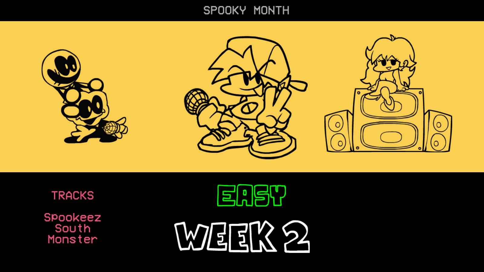FRIDAY NIGHT FUNKIN' - Week-2 (easy)