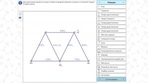 Решение рамы методом конечных элементов