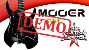 Электрогитара безголовая Mooer GTRS W800 - демонстрация звучания