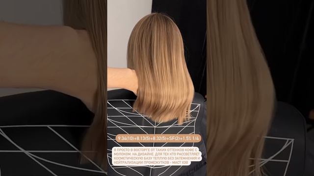 Берите рецепт из видео и пользуйтесь! #обучениепарикмахеров #окрашиваниеседины #коррекцияцвета