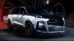 Hyundai Santa Fe шикарный тюнинг