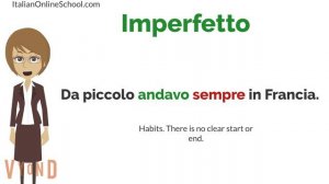 сравнение Imperfetto e Passato Prossimo