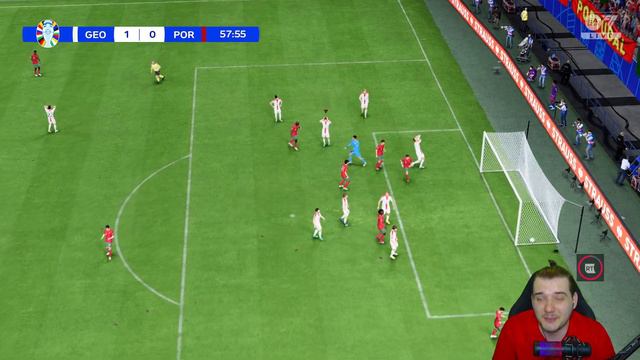 EURO 2024 ГРУЗИЯ - ПОРТУГАЛИЯ ЧЕМПИОНАТ ЕВРОПЫ 3 ТУР FC 24