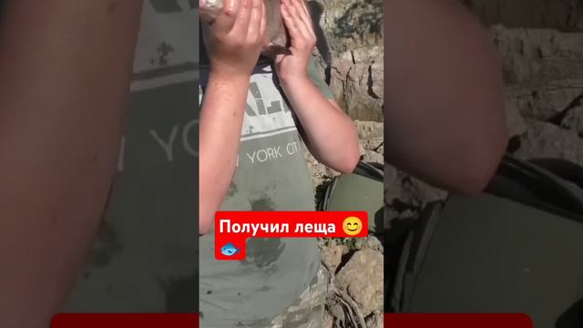 Получил леща