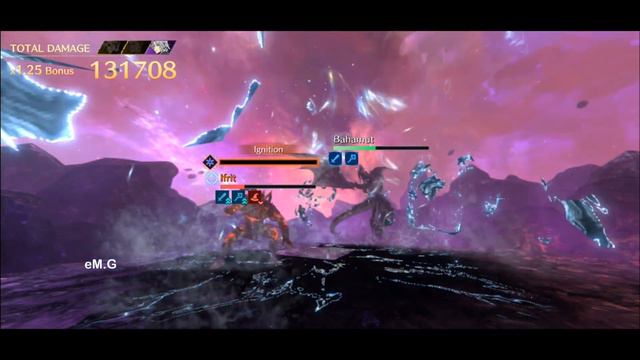 FF7EC (Ever Crisis) - EX 2 Trial of Ifrit & Bahamut