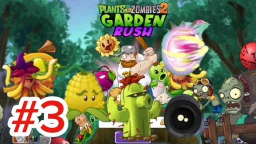 Конец приключения! Plants vs zombies 2 Garden Rush #3