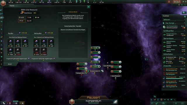 Stellaris leicht gemacht Teil 10: Der Markt (Stellaris 2.5+ Tutorial Deutsch) смотреть онлайн