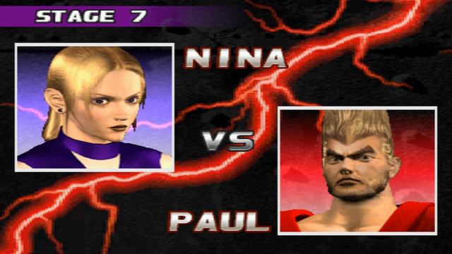 Tekken 3 - NINA Story [PS1] 1080p HD смотреть онлайн