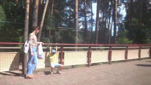 Полная поездка на Детской железной дороге в Кратово от Юность до Пионерской и обратно