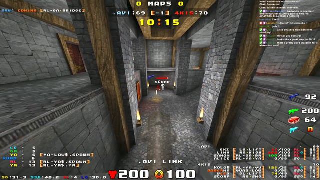 [ENG] AVIATORS VS 4KIS DIV 2 MAP 1 STRONGHOLD TDM QW QLAN WARS 4 [ 2023 ] смотреть онлайн