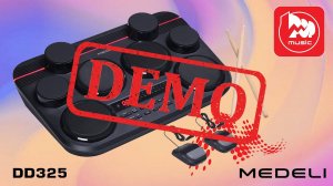 Электронная ударная установка MEDELI DD325 - демонстрация звучания
