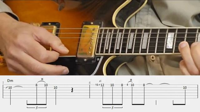 How To Solo Over Blues Am (tab)