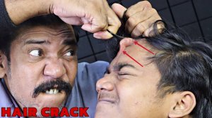 Loud Hair Cracking by Asim Barber | Head Massage & Neck Cracking | Old School Body Cracks | ASMR